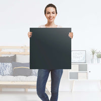 Selbstklebender Folienbogen Blaugrau Dark - Größe: 60x60 cm