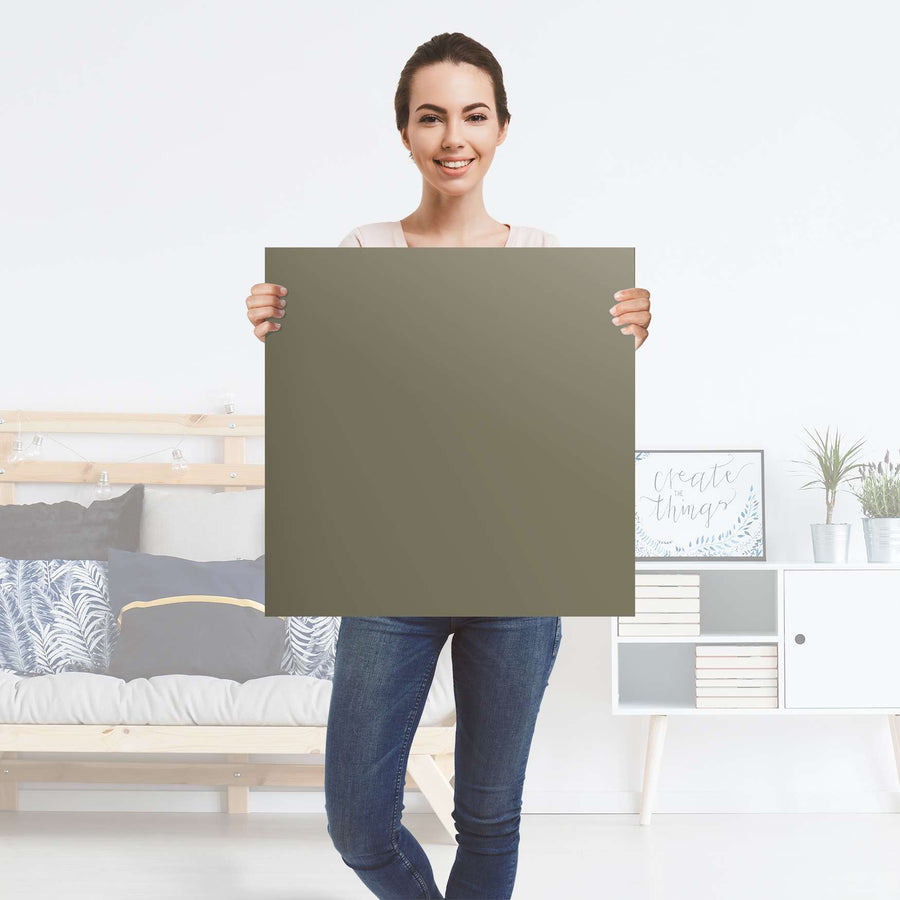 Selbstklebender Folienbogen Braungrau Light - Größe: 60x60 cm