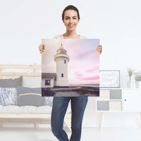 Selbstklebender Folienbogen Lighthouse - Größe: 60x60 cm