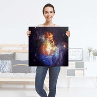 Selbstklebender Folienbogen Nebula - Größe: 60x60 cm
