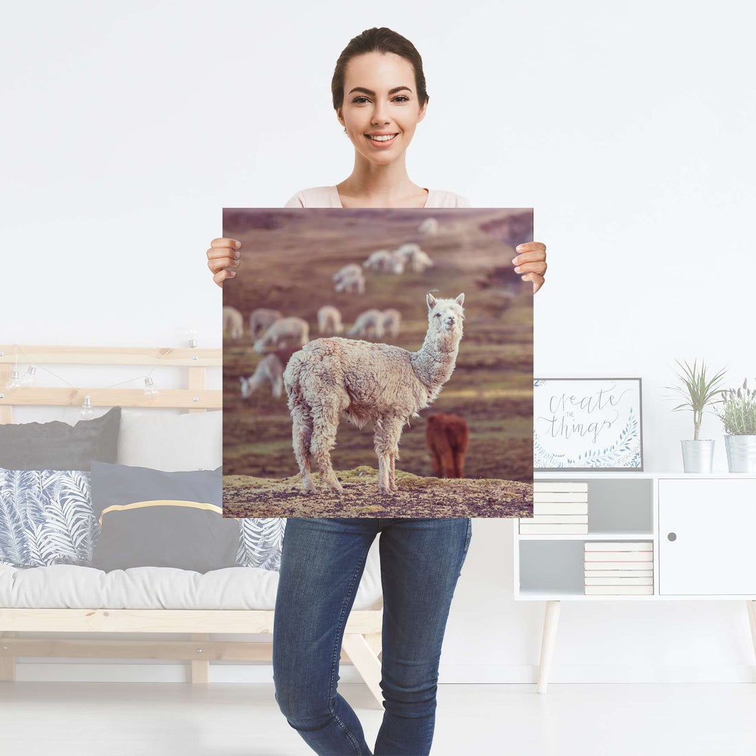 Selbstklebender Folienbogen Pako - Größe: 60x60 cm