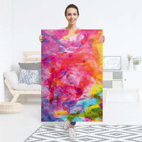 Selbstklebender Folienbogen Abstract Watercolor - Größe: 80x120 cm