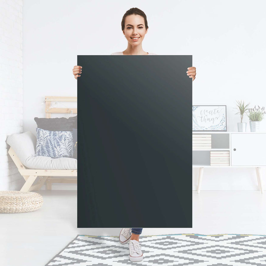 Selbstklebender Folienbogen Blaugrau Dark - Größe: 80x120 cm