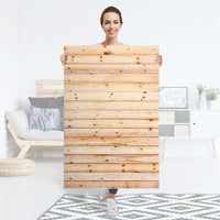 Selbstklebender Folienbogen Bright Planks - Größe: 80x120 cm