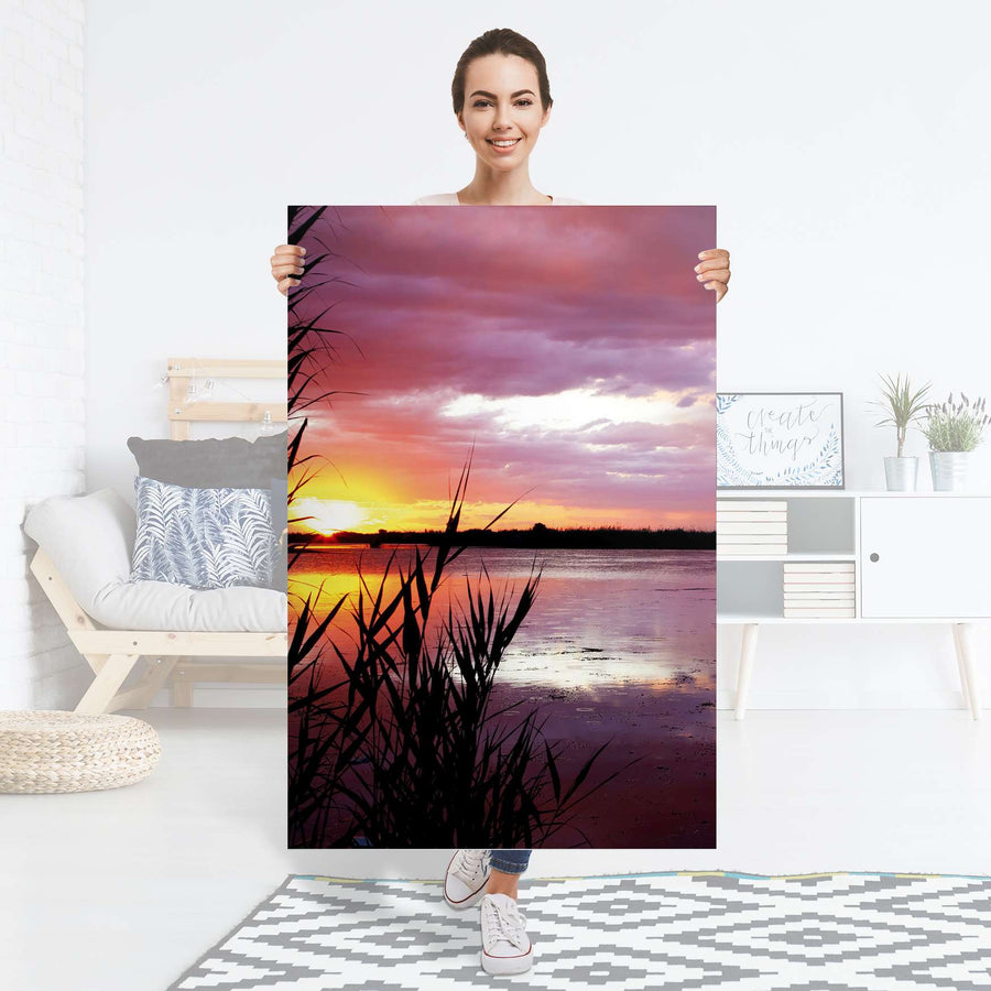 Selbstklebender Folienbogen Dream away - Größe: 80x120 cm