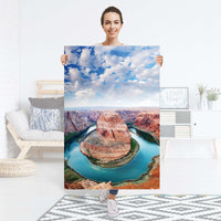 Selbstklebender Folienbogen Grand Canyon - Größe: 80x120 cm