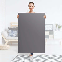 Selbstklebender Folienbogen Grau Light - Größe: 80x120 cm