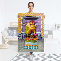 Selbstklebender Folienbogen Himmel - Größe: 80x120 cm