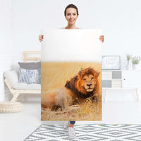 Selbstklebender Folienbogen Lion King - Größe: 80x120 cm