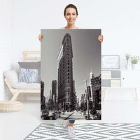 Selbstklebender Folienbogen Manhattan - Größe: 80x120 cm