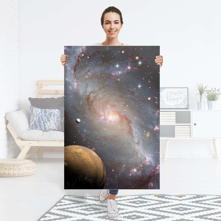 Selbstklebender Folienbogen Milky Way - Größe: 80x120 cm