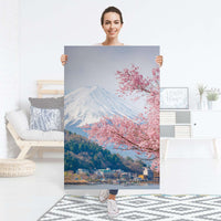Selbstklebender Folienbogen Mount Fuji - Größe: 80x120 cm