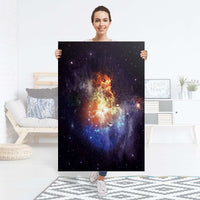 Selbstklebender Folienbogen Nebula - Größe: 80x120 cm