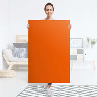 Selbstklebender Folienbogen Orange Dark - Größe: 80x120 cm