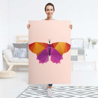 Selbstklebender Folienbogen Origami Butterfly - Größe: 80x120 cm