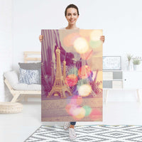 Selbstklebender Folienbogen Paris - Größe: 80x120 cm