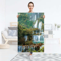 Selbstklebender Folienbogen Rainforest - Größe: 80x120 cm