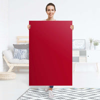 Selbstklebender Folienbogen Rot Dark - Größe: 80x120 cm