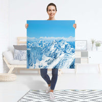 Selbstklebender Folienbogen Himalaya - Größe: 90x90 cm