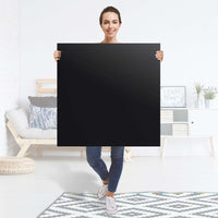 Selbstklebender Folienbogen Schwarz - Größe: 90x90 cm