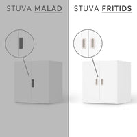 Vergleich IKEA Stuva Fritids / Malad - Floral Doodle