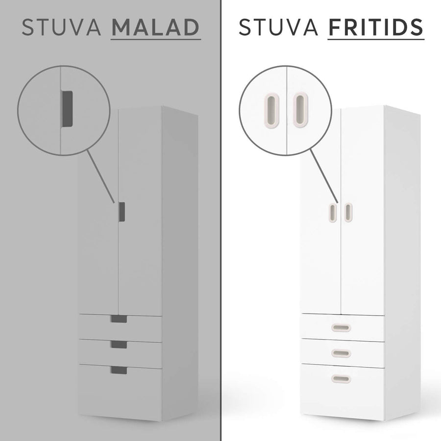 Vergleich IKEA Stuva Fritids / Malad - Gelb Dark
