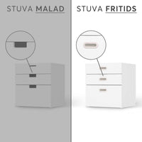 Vergleich IKEA Stuva Fritids / Malad - Gelb Light