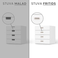 Vergleich IKEA Stuva Fritids / Malad - White Blossoms