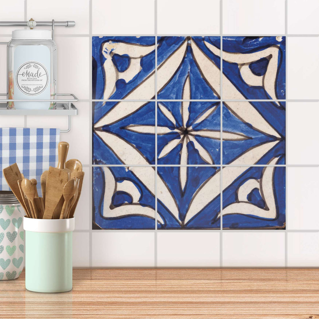Klebefliesen Küche - Spanish Tile 1