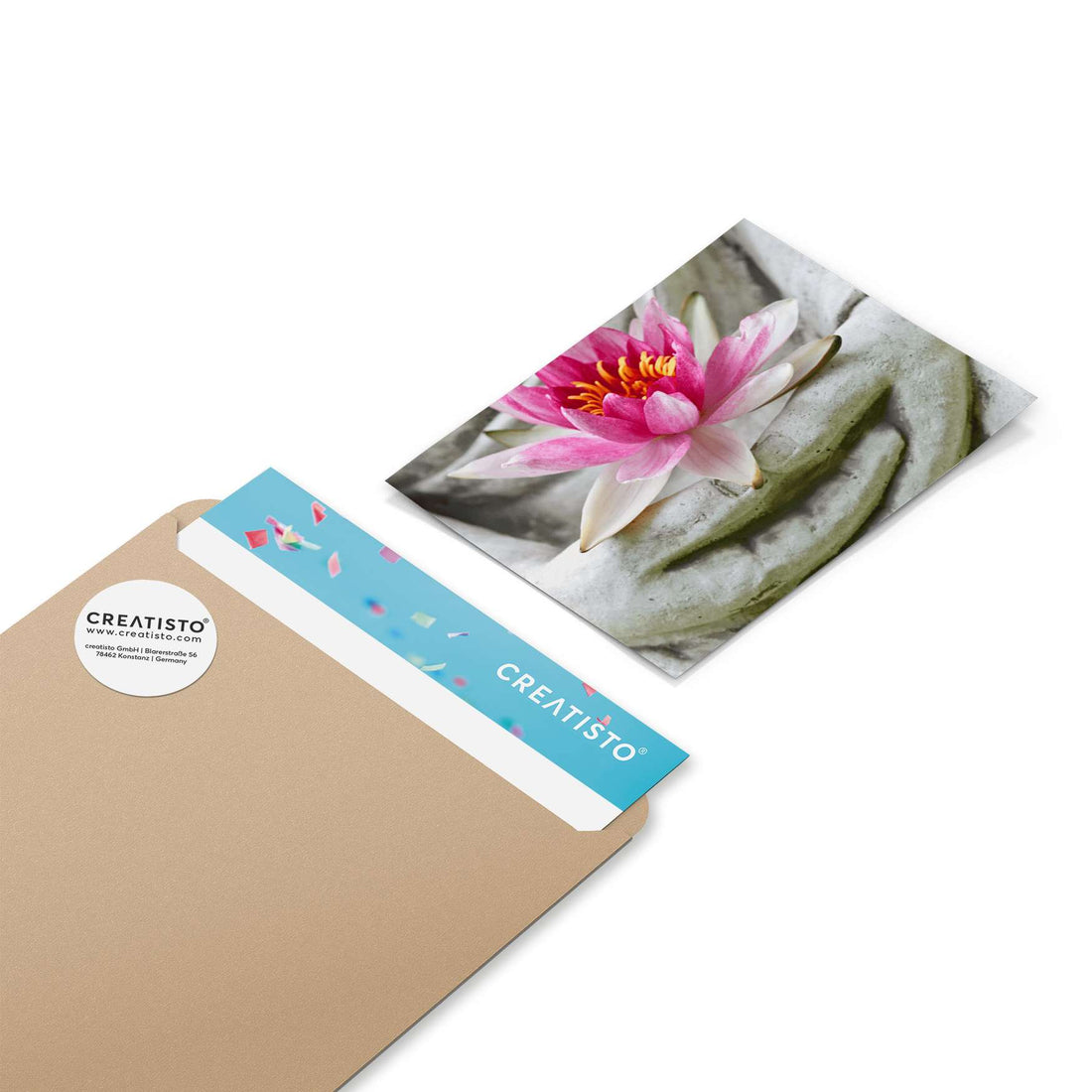 Klebefliesen Flower Buddha - Paket - creatisto pds2