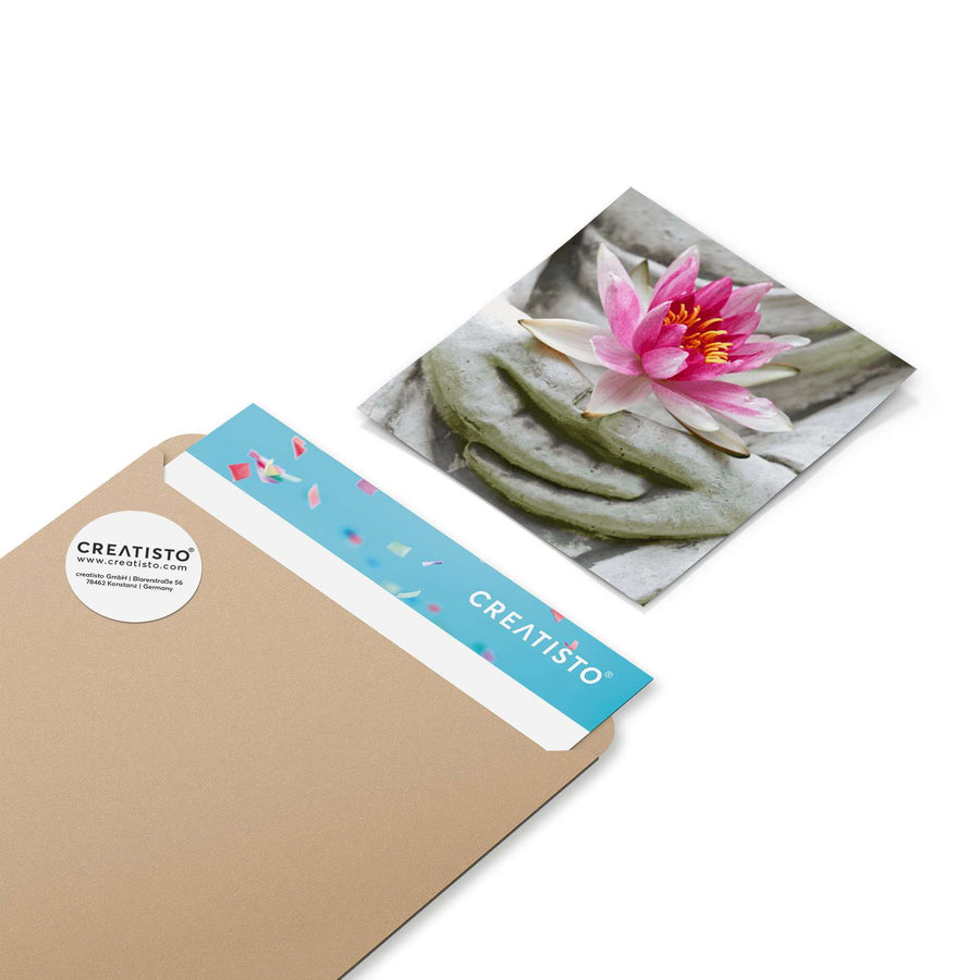Klebefliesen Flower Buddha - Paket - creatisto pds2