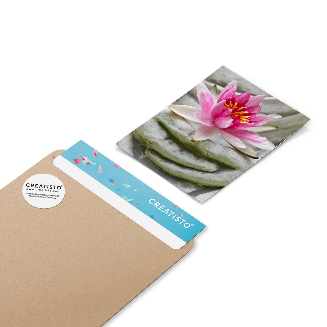 Klebefliesen Flower Buddha - Paket - creatisto pds2