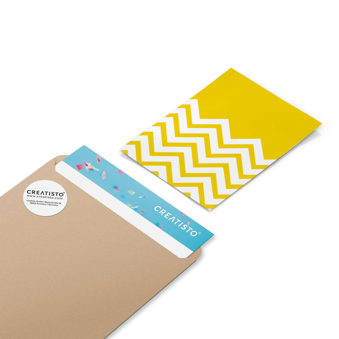 Klebefliesen Gelbe Zacken - Paket - creatisto pds2