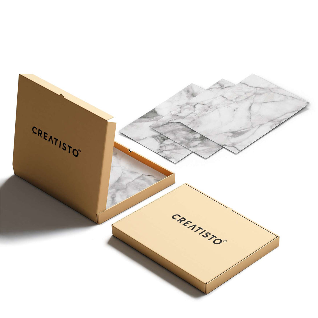Klebefliesen Marmor weiß - Paket - creatisto pds2
