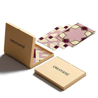 Klebefliesen rechteckig Mediterranean Tile Set - Red Purple - Verpackung - creatisto pds2