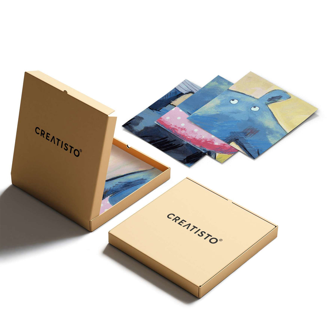 Klebefliesen Nashorn - Paket - creatisto pds2