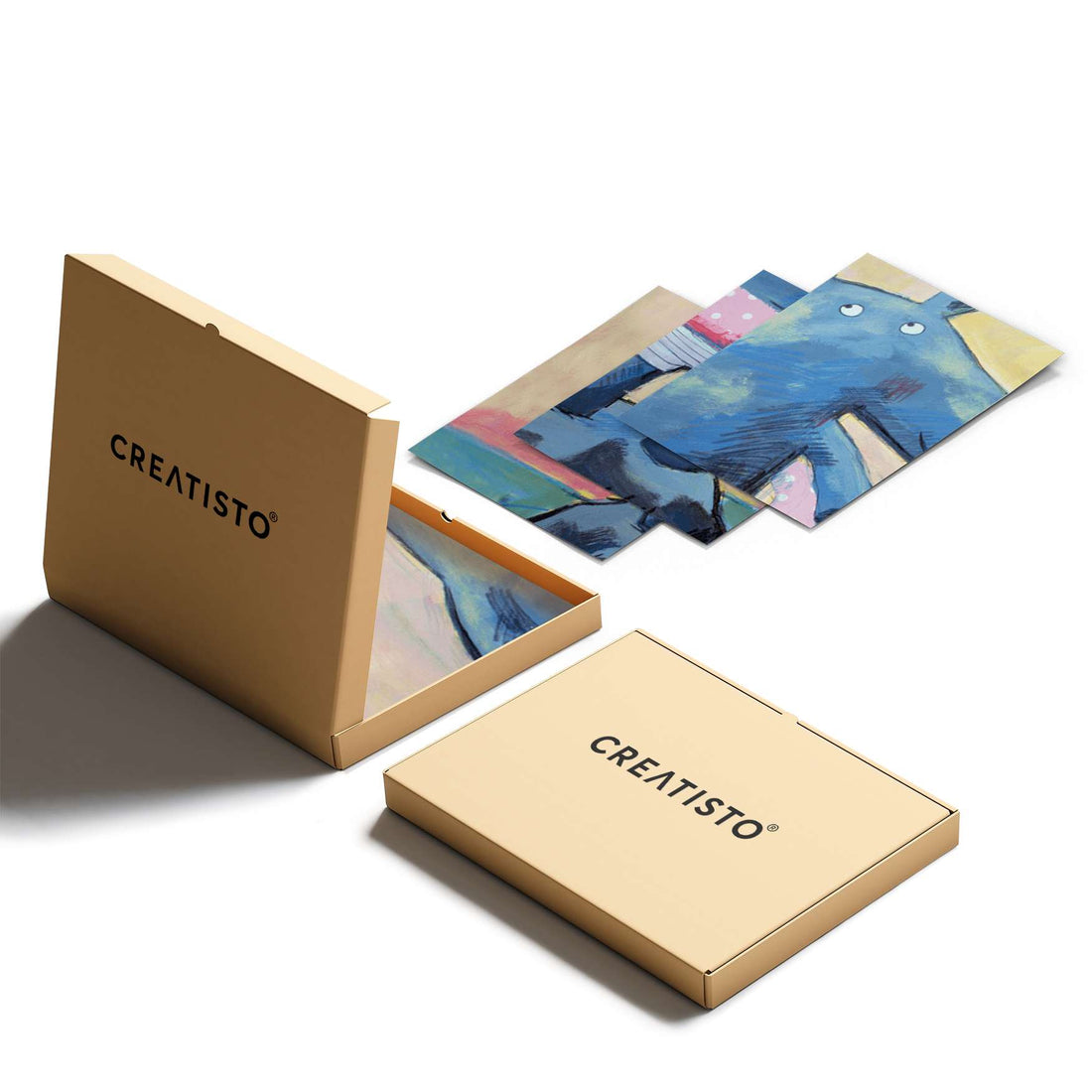 Klebefliesen Nashorn - Paket - creatisto pds2