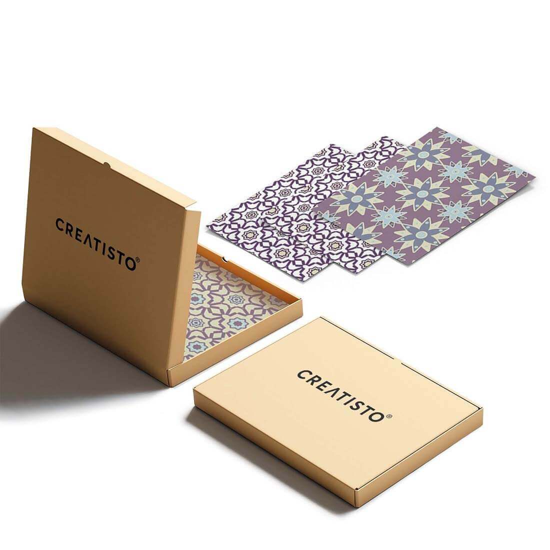 Klebefliesen rechteckig Pastell Pattern - Verpackung - creatisto pds2