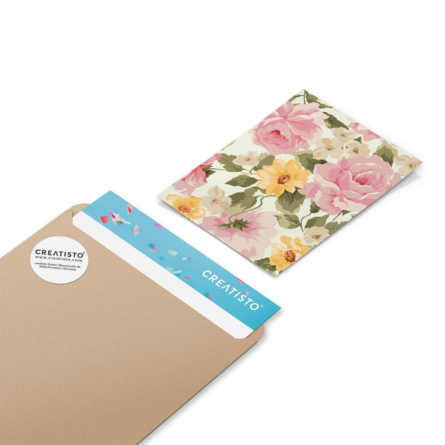 Klebefliesen Vintage Flowers - Paket - creatisto pds2