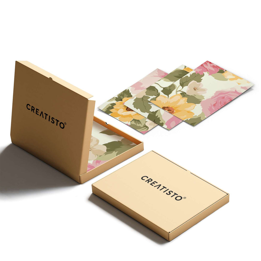 Klebefliesen Vintage Flowers - Paket - creatisto pds2
