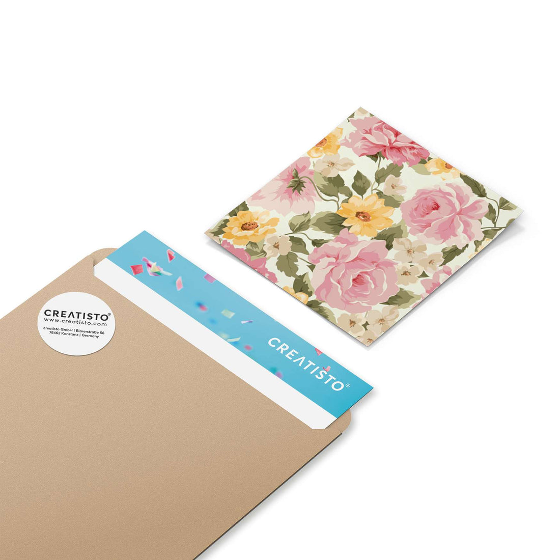 Klebefliesen Vintage Flowers - Paket - creatisto pds2