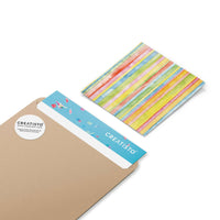 Klebefliesen Watercolor Stripes - Paket - creatisto pds2