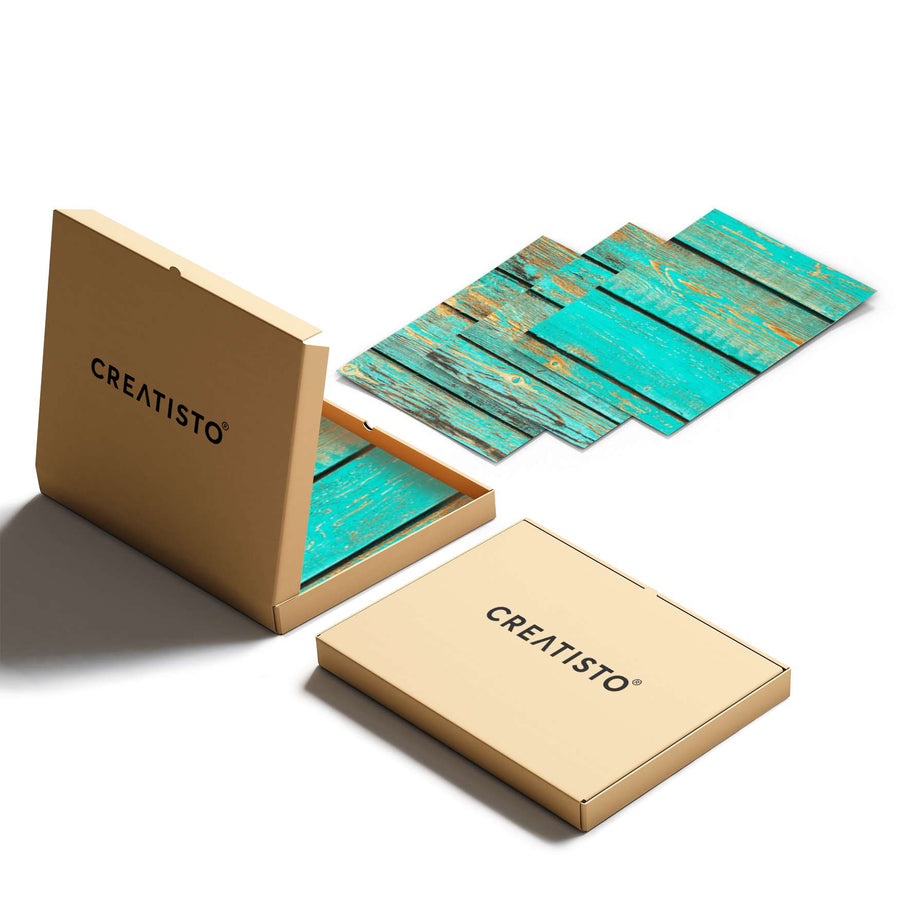 Klebefliesen Wooden Aqua - Paket - creatisto pds2
