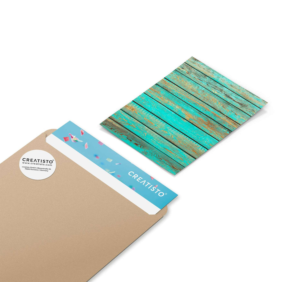 Klebefliesen Wooden Aqua - Paket - creatisto pds2