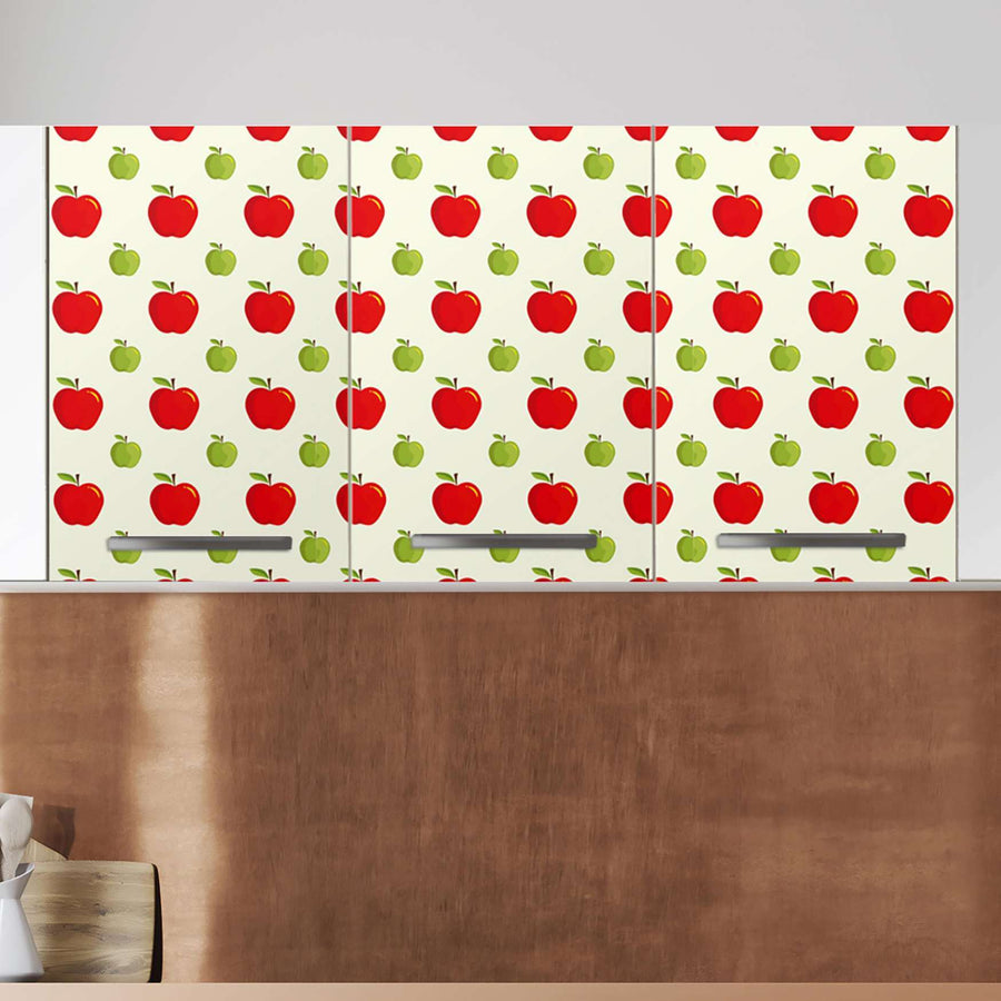 Klebefolie für die Küche An apple a day - Wandschrank 120x60 cm - Zoom