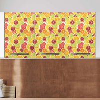 Klebefolie für die Küche Citrus - Wandschrank 120x60 cm - Zoom