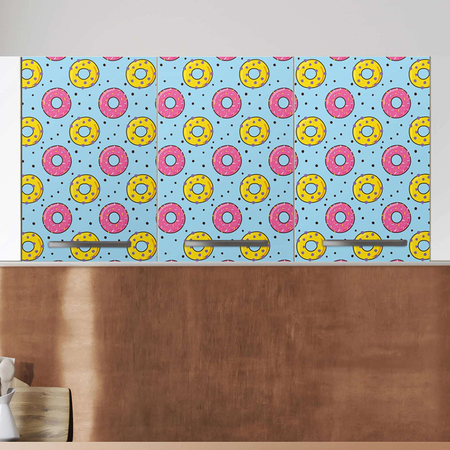 Klebefolie für die Küche Donutparty - Wandschrank 120x60 cm - Zoom
