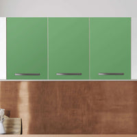 Klebefolie für die Küche Grün Light - Wandschrank 120x60 cm - Zoom