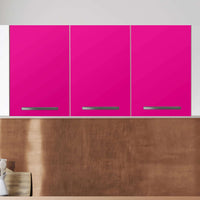 Klebefolie für die Küche Pink Dark - Wandschrank 120x60 cm - Zoom