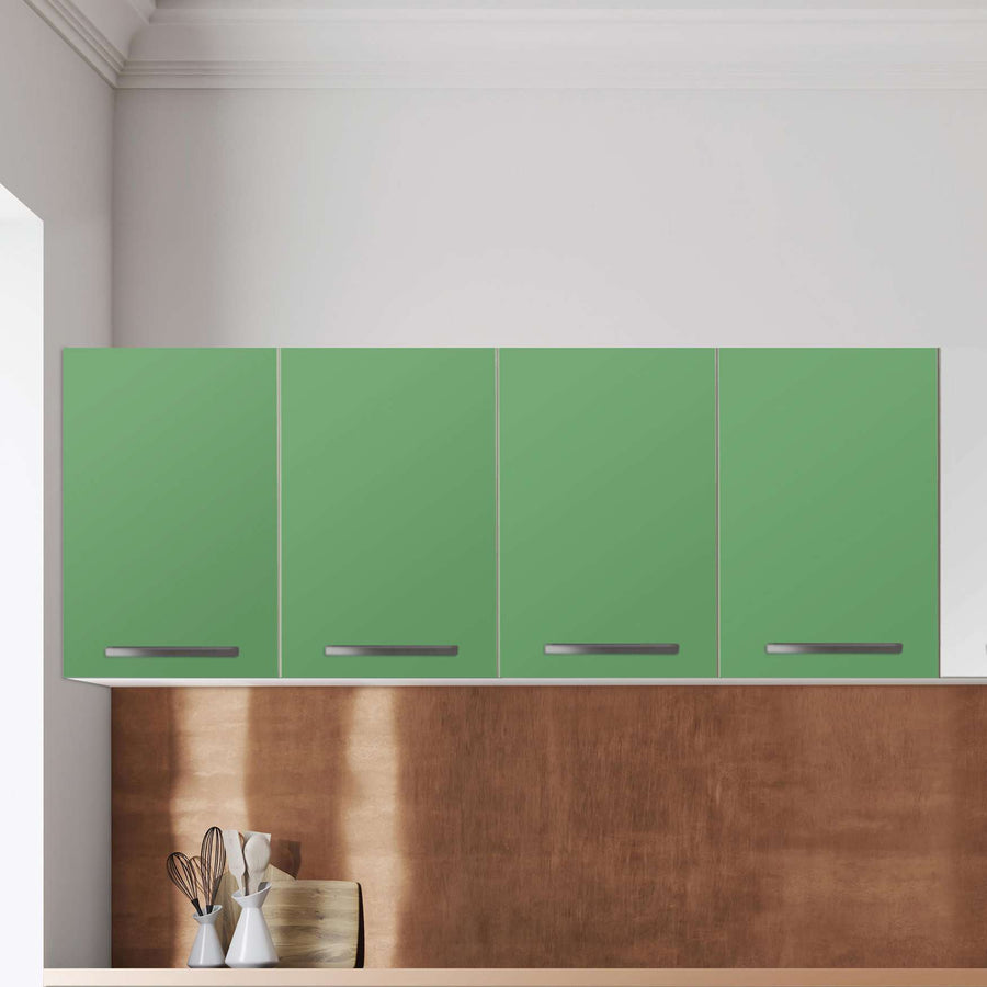 Klebefolie für die Küche Grün Light - Wandschrank 160x60 cm - Zoom